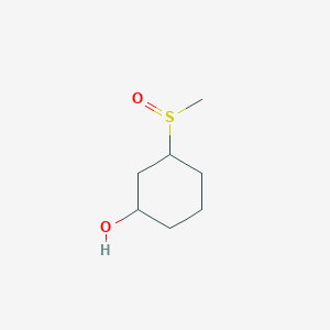 3-Methanesulfinylcyclohexan-1-ol