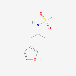 N-(1-(furan-3-yl)propan-2-yl)methanesulfonamide