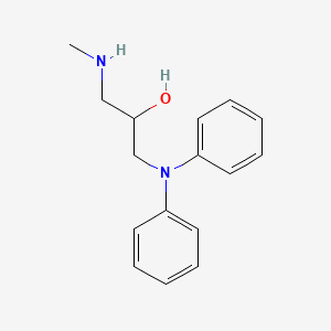 1-Diphenylamino-3-methylamino-propan-2-ol