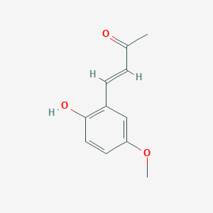 molecular formula C11H12O3 B2659291 (3E)-4-(2-Hydroxy-5-methoxyphenyl)but-3-en-2-one CAS No. 111734-09-9