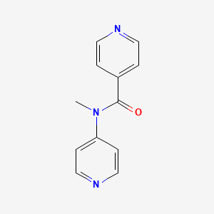 molecular formula C12H11N3O B2659293 N-Methyl-N-(pyridin-4-yl)isonicotinamide CAS No. 1617537-44-6