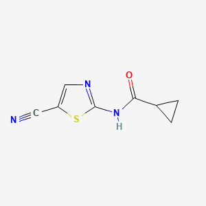 N-(5-cyanothiazol-2-yl)cyclopropanecarboxamide