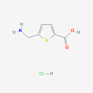 5-(Aminomethyl)thiophene-2-carboxylic acid;hydrochloride