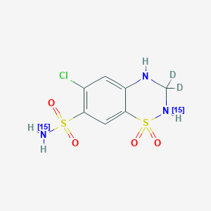 Hydrochlorothiazide-D2, 15N2