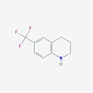 molecular formula C10H10F3N B2659455 6-(三氟甲基)-1,2,3,4-四氢喹啉 CAS No. 75414-00-5