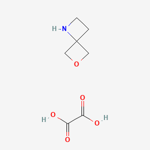 B2659531 6-Oxa-1-azaspiro[3.3]heptane oxalate CAS No. 1046153-00-7; 1359655-43-8; 1380571-72-1