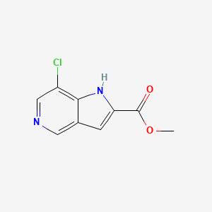 Methyl 7-chloro-1H-pyrrolo[3,2-c]pyridine-2-carboxylate