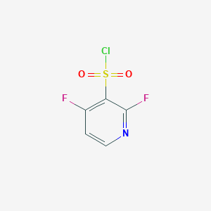 molecular formula C5H2ClF2NO2S B2659752 2,4-Difluoropyridine-3-sulfonyl chloride CAS No. 1803731-66-9