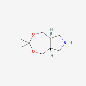 (5Ar,8aS)-3,3-dimethyl-5,5a,6,7,8,8a-hexahydro-1H-[1,3]dioxepino[5,6-c]pyrrole