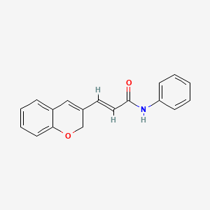(2E)-3-(2H-chromen-3-yl)-N-phenylprop-2-enamide
