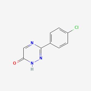 3-(4-Chlorophenyl)-1,2,4-triazin-6-one