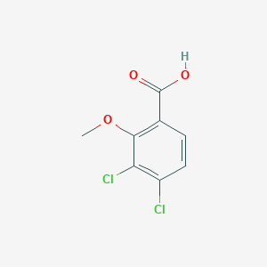 molecular formula C8H6Cl2O3 B2659880 3,4-Dichloro-2-methoxybenzoic acid CAS No. 155382-86-8
