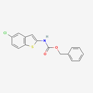 Benzyl (5-chlorobenzo[b]thiophen-2-yl)carbamate