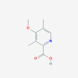 molecular formula C9H11NO3 B2660004 4-Methoxy-3,5-dimethylpicolinic acid CAS No. 138569-60-5