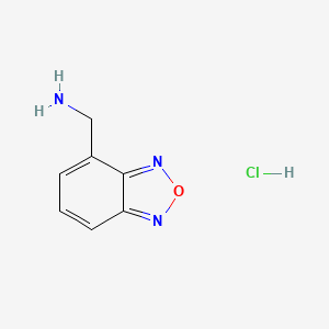 2,1,3-Benzoxadiazol-4-ylmethanamine;hydrochloride