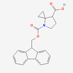 4-(9H-Fluoren-9-ylmethoxycarbonyl)-4-azaspiro[2.4]heptane-7-carboxylic acid