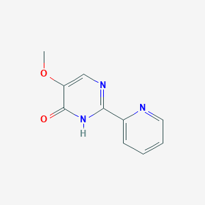 5-Methoxy-2-(2-pyridinyl)-4-pyrimidinol