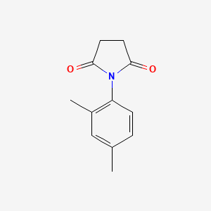 molecular formula C12H13NO2 B2660269 1-(2,4-Dimethylphenyl)pyrrolidine-2,5-dione CAS No. 331830-63-8