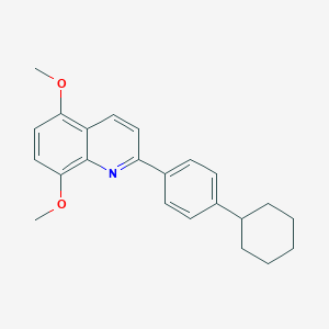 2-(4-Cyclohexylphenyl)-5,8-dimethoxyquinoline