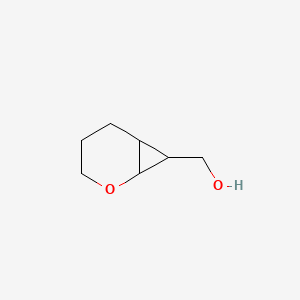 molecular formula C7H12O2 B2660505 (2-Oxabicyclo[4.1.0]heptan-7-yl)methanol CAS No. 102628-95-5