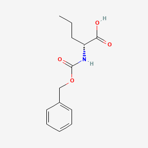 molecular formula C13H17NO4 B2660526 Z-D-Nva-OH CAS No. 21691-44-1; 42918-89-8