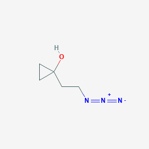 1-(2-Azidoethyl)cyclopropan-1-ol