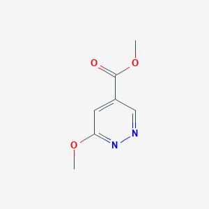 molecular formula C7H8N2O3 B2660582 Methyl 6-methoxypyridazine-4-carboxylate CAS No. 1909347-83-6