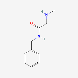 molecular formula C10H14N2O B2660584 N-苄基-2-(甲基氨基)乙酰胺 CAS No. 74963-37-4