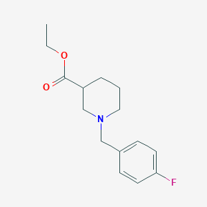 Ethyl 1-(4-fluorobenzyl)piperidine-3-carboxylate