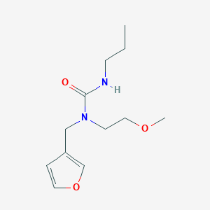 1-(Furan-3-ylmethyl)-1-(2-methoxyethyl)-3-propylurea
