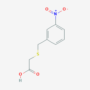 molecular formula C9H9NO4S B2660880 [(3-硝基苄)硫基]乙酸 CAS No. 178270-51-4