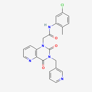 N-(5-chloro-2-methylphenyl)-2-(2,4-dioxo-3-(pyridin-3-ylmethyl)-3,4-dihydropyrido[3,2-d]pyrimidin-1(2H)-yl)acetamide