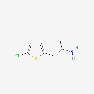 1-(5-Chlorothiophen-2-yl)propan-2-amine