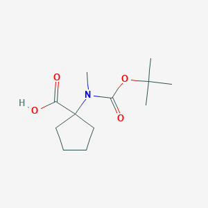 1-[Methyl(tert-butyloxycarbonyl)amino]cyclopentanecarboxylic acid