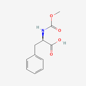 B2660931 (R)-2-(methoxycarbonylamino)-3-phenylpropanoic acid CAS No. 67401-65-4