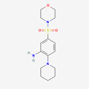 5-(Morpholine-4-sulfonyl)-2-piperidin-1-yl-phenylamine