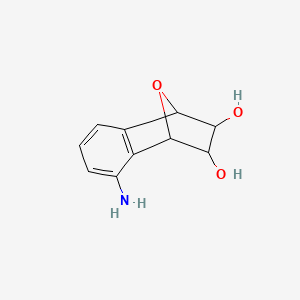 3-Amino-11-oxatricyclo[6.2.1.02,7]undeca-2(7),3,5-triene-9,10-diol