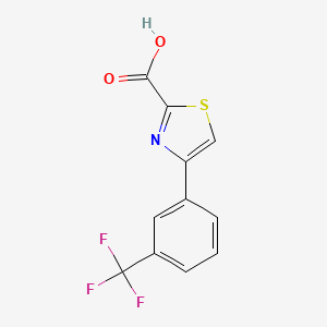 4-(3-(Trifluoromethyl)phenyl)thiazole-2-carboxylic acid