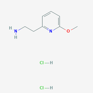 2-(6-Methoxypyridin-2-yl)ethan-1-amine dihydrochloride