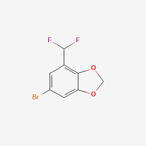 6-Bromo-4-(difluoromethyl)-1,3-benzodioxole