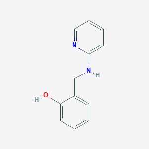 molecular formula C12H12N2O B2661149 2-(Pyridin-2-ylaminomethyl)-phenol CAS No. 70301-52-9
