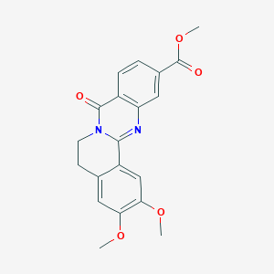 methyl 2,3-dimethoxy-8-oxo-5,8-dihydro-6H-isoquino[1,2-b]quinazoline-11-carboxylate