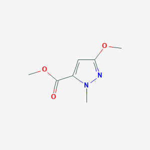 methyl 3-methoxy-1-methyl-1H-pyrazole-5-carboxylate