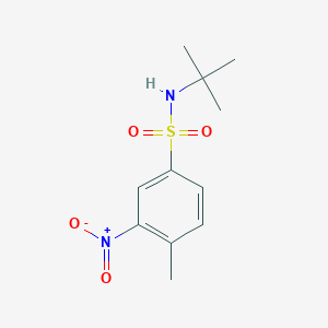 N-tert-butyl-4-methyl-3-nitrobenzenesulfonamide
