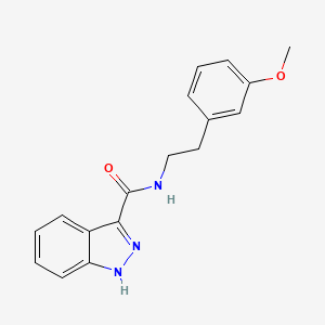 N-(3-methoxyphenethyl)-1H-indazole-3-carboxamide