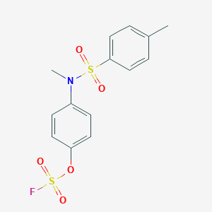1-[(4-Fluorosulfonyloxyphenyl)-methylsulfamoyl]-4-methylbenzene
