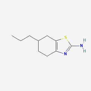 6-Propyl-4,5,6,7-tetrahydro-1,3-benzothiazol-2-amine