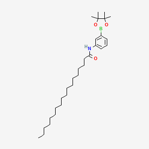 N-[3-(tetramethyl-1,3,2-dioxaborolan-2-yl)phenyl]octadecanamide