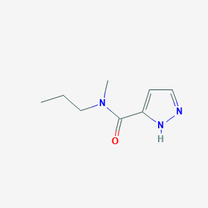 N-Methyl-N-propyl-1H-pyrazole-5-carboxamide