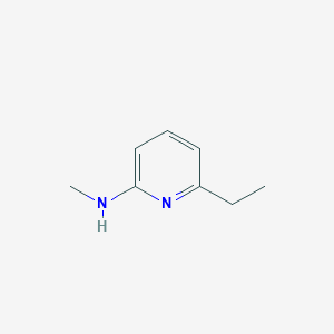molecular formula C8H12N2 B2661485 6-Ethyl-N-methylpyridin-2-amine CAS No. 99132-27-1